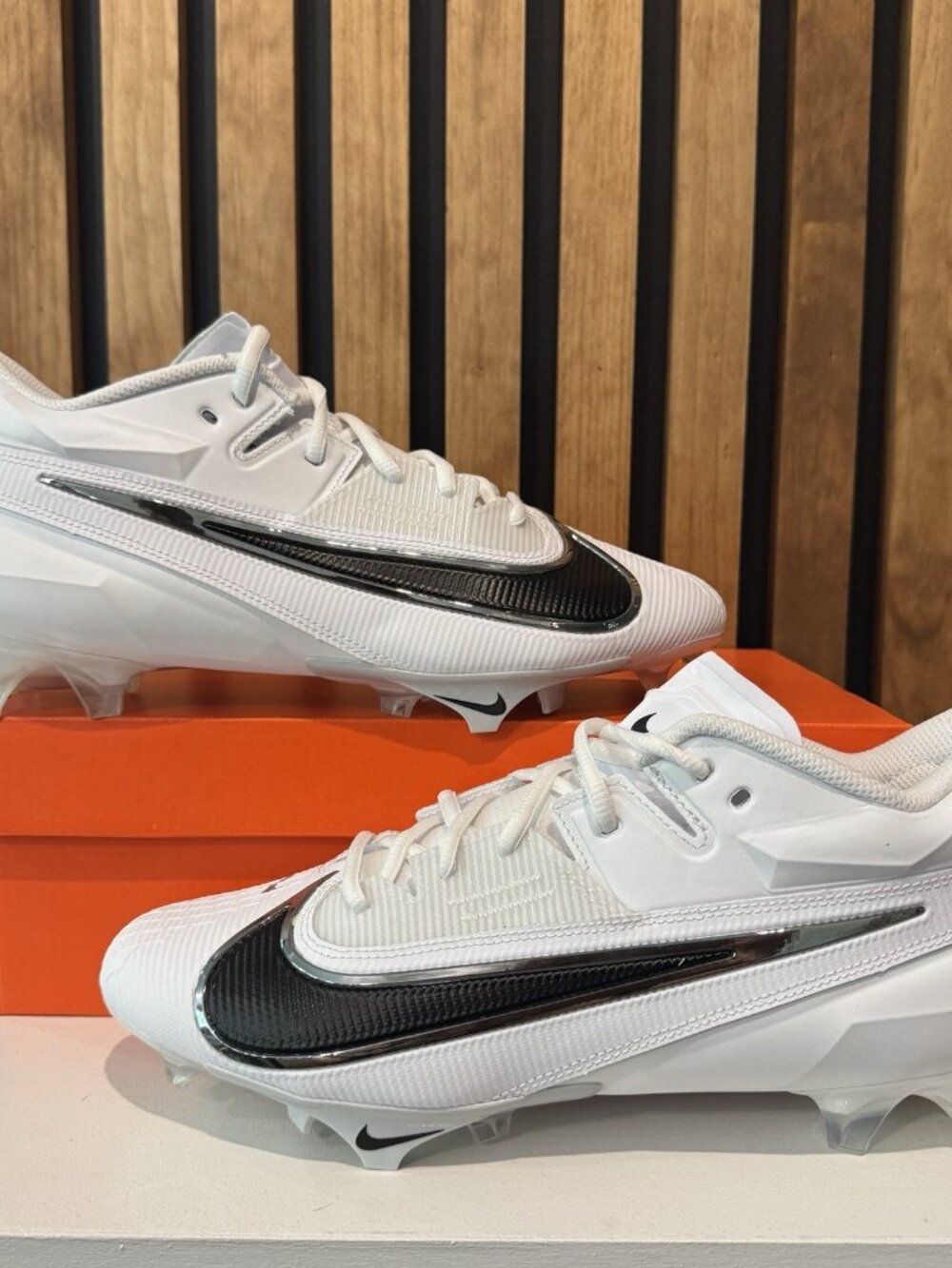 SIZE 11.5 - Nike Vapor Edge Elite 360 2 TB Football Cleats White FD5713-100 $210